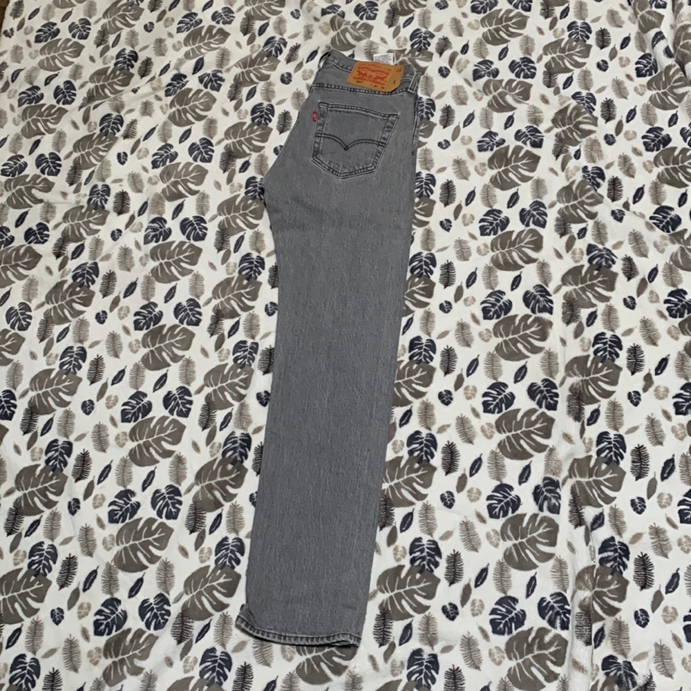 501 Levi Jeans (Gray) ‼️never used‼️